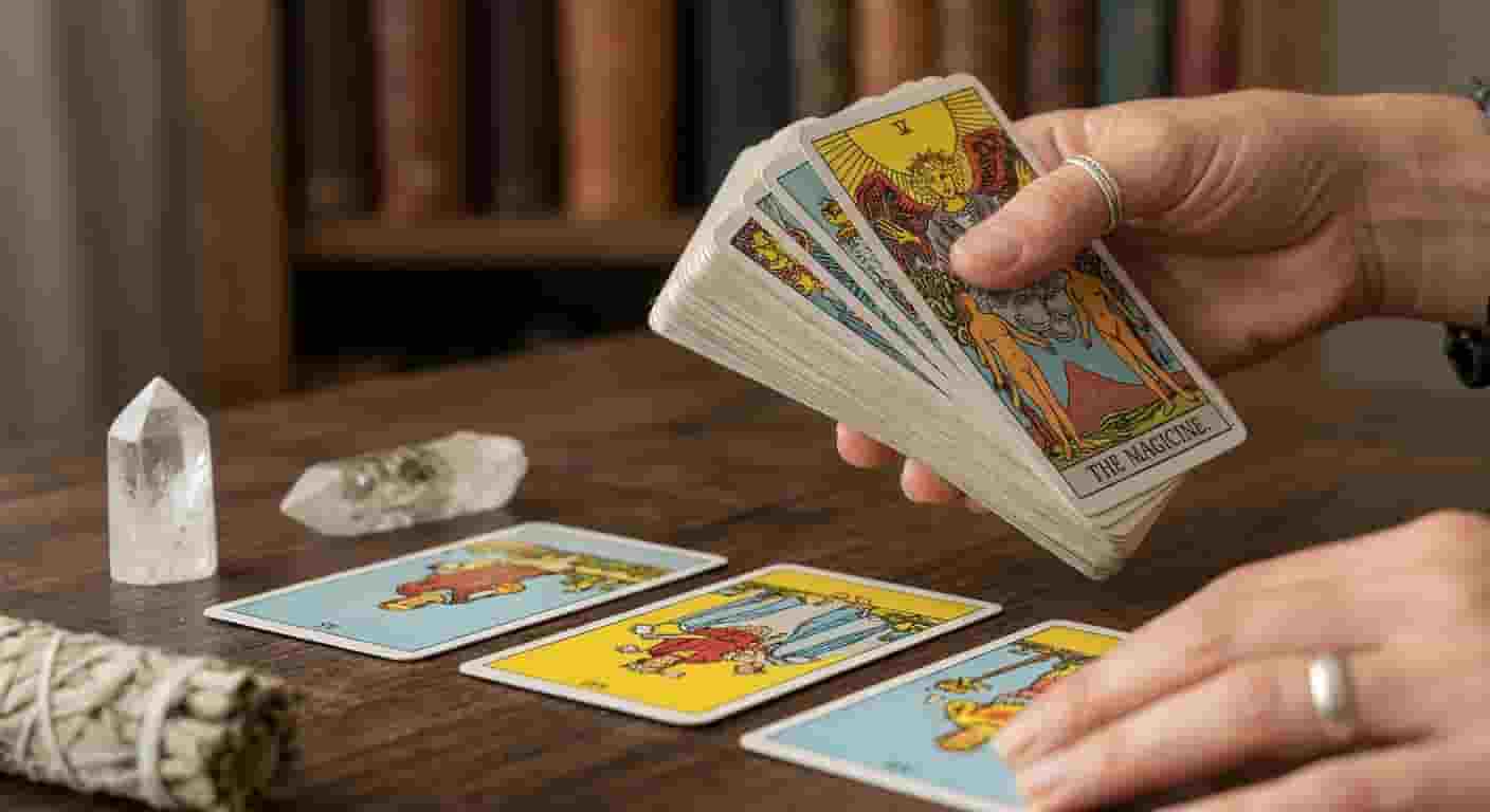 Arcanos mayores y menores de una baraja de tarot