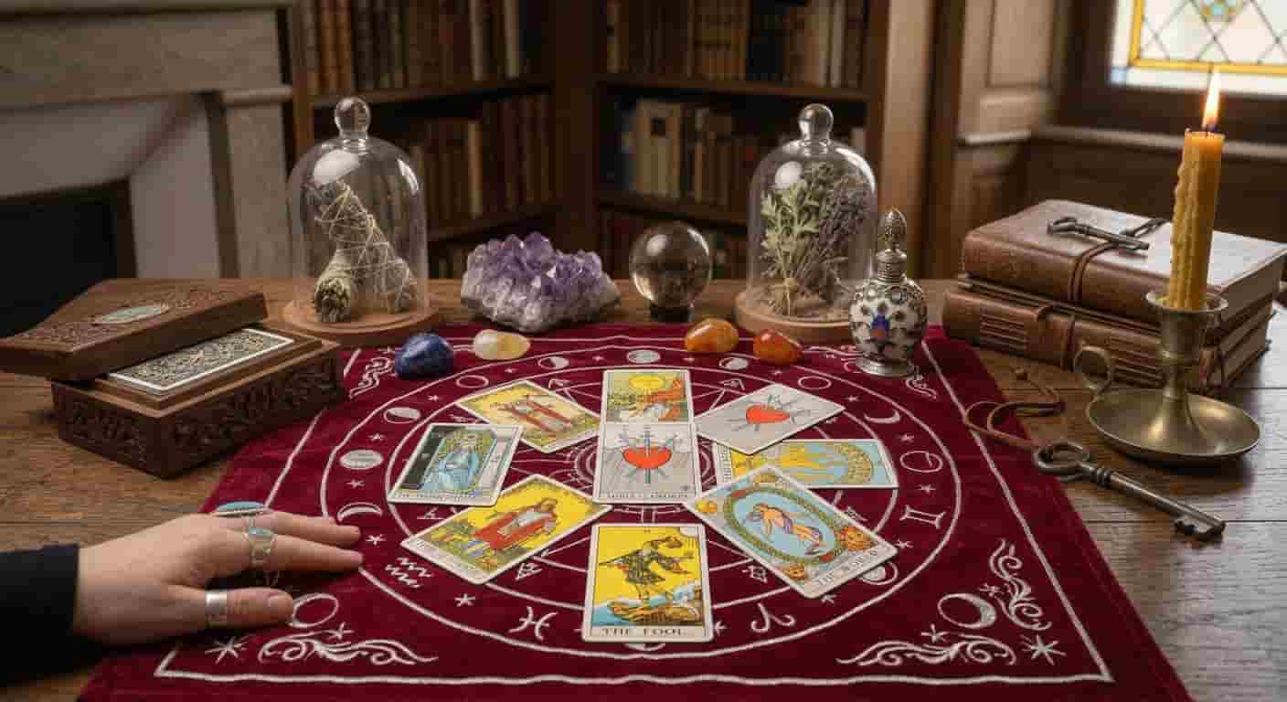 Lectura de tarot enfocada en el amor y las relaciones